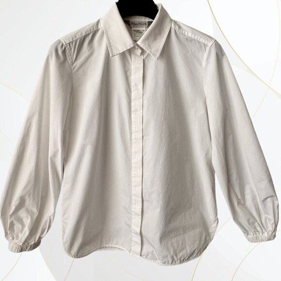 Max Mara Women’s Long Sleeve Button-Up Shirt - Picture 1 of 10
